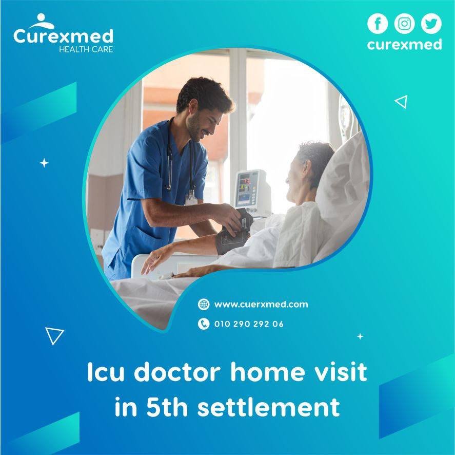ICU doctor home visit in Fifth Settlement