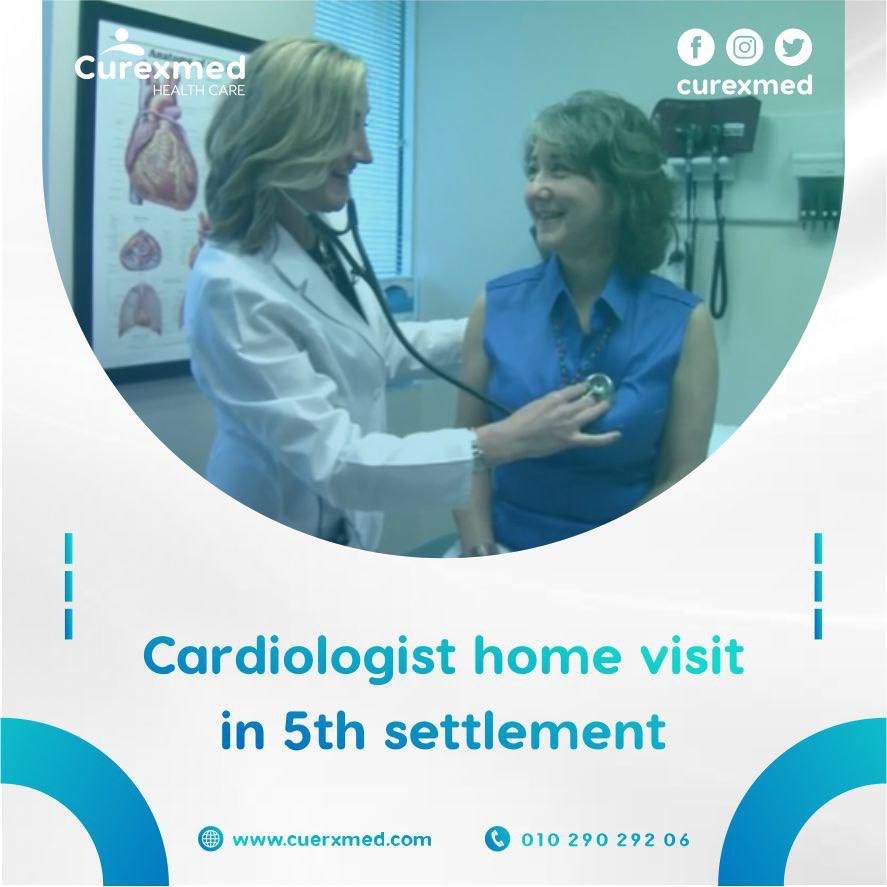 Cardiologist home visit doctor Fifth Settlement