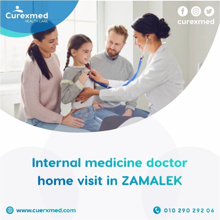 Internal medicine doctor home visit in Zamalek