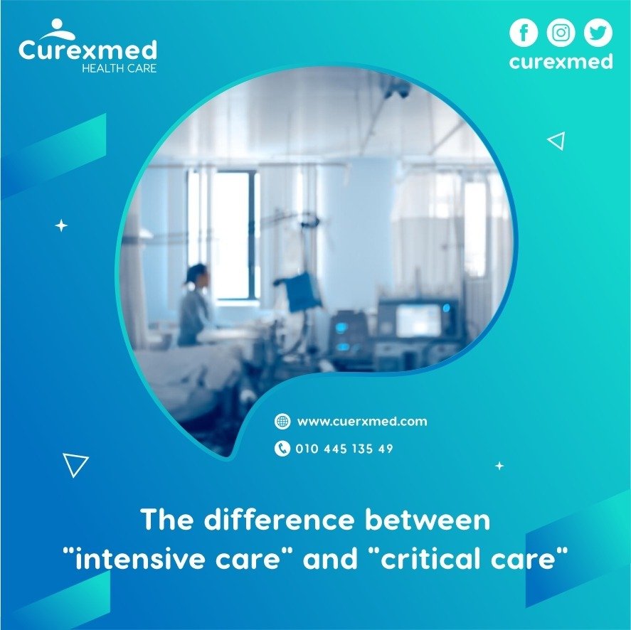 the difference between intensive care and critical care