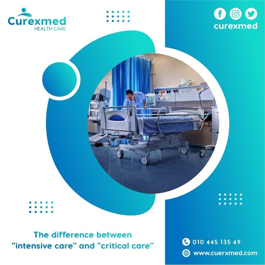 the difference between intensive care and critical care